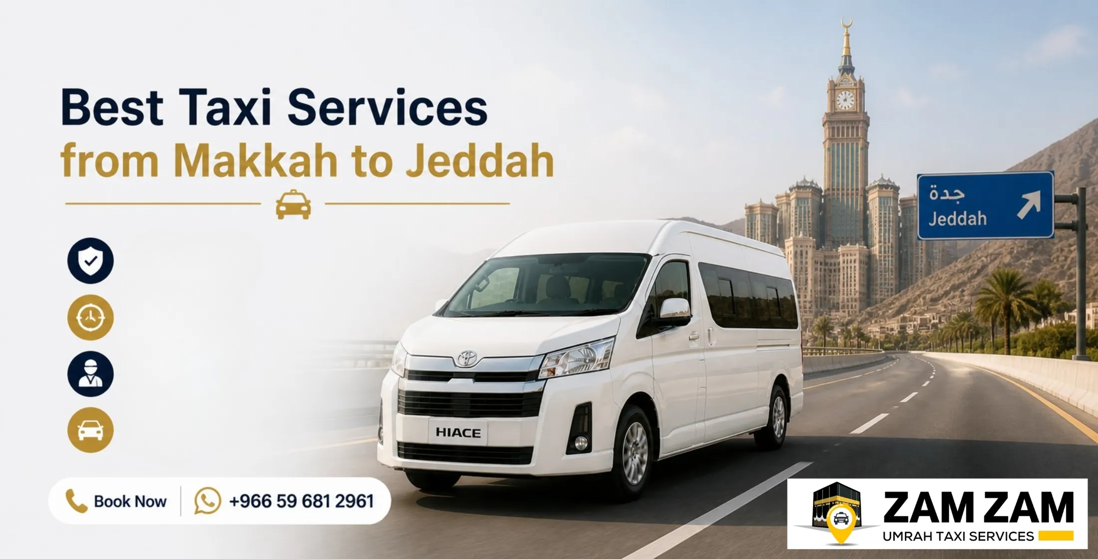Best Taxi Services from Makkah to Jeddah