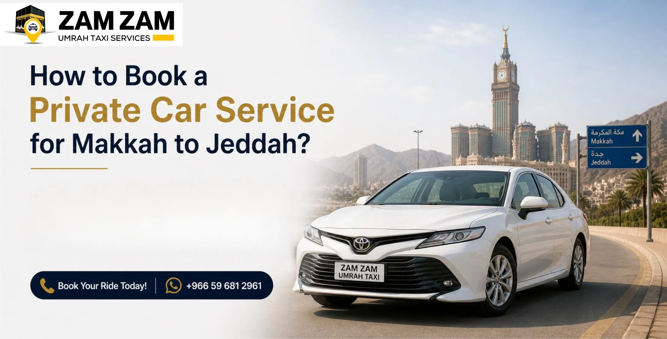 How to Book a Private Car Service Makkah Jeddah